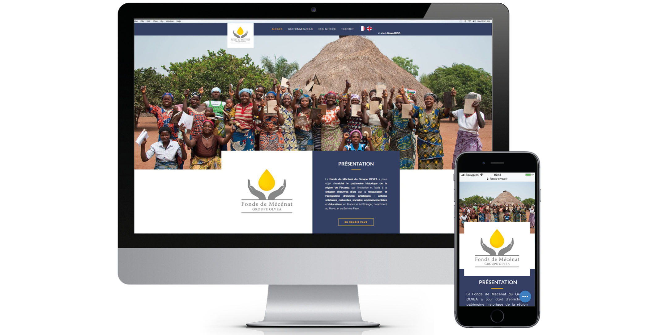 Site Fonds de Mécénat