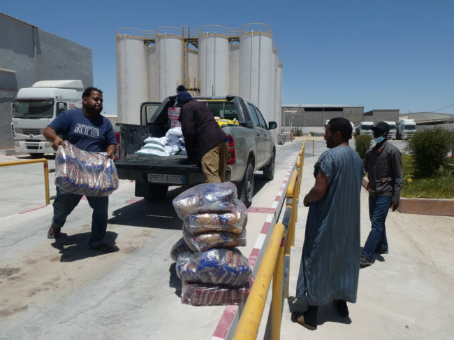 Denrées alimentaires vrac MauritaVie – Distribution de paniers solidaires