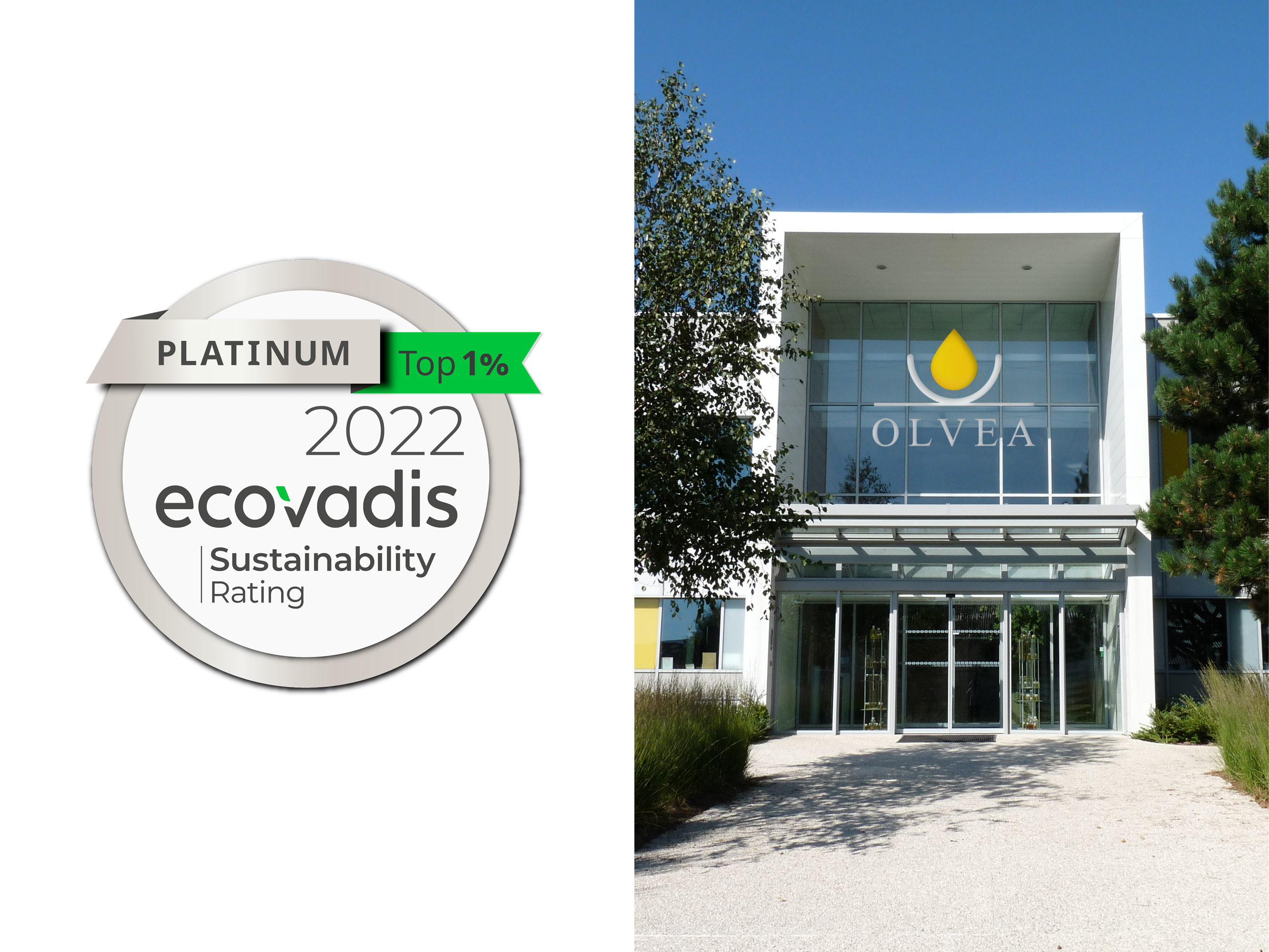OLVEA par la médaille Platinum d’EcoVadis