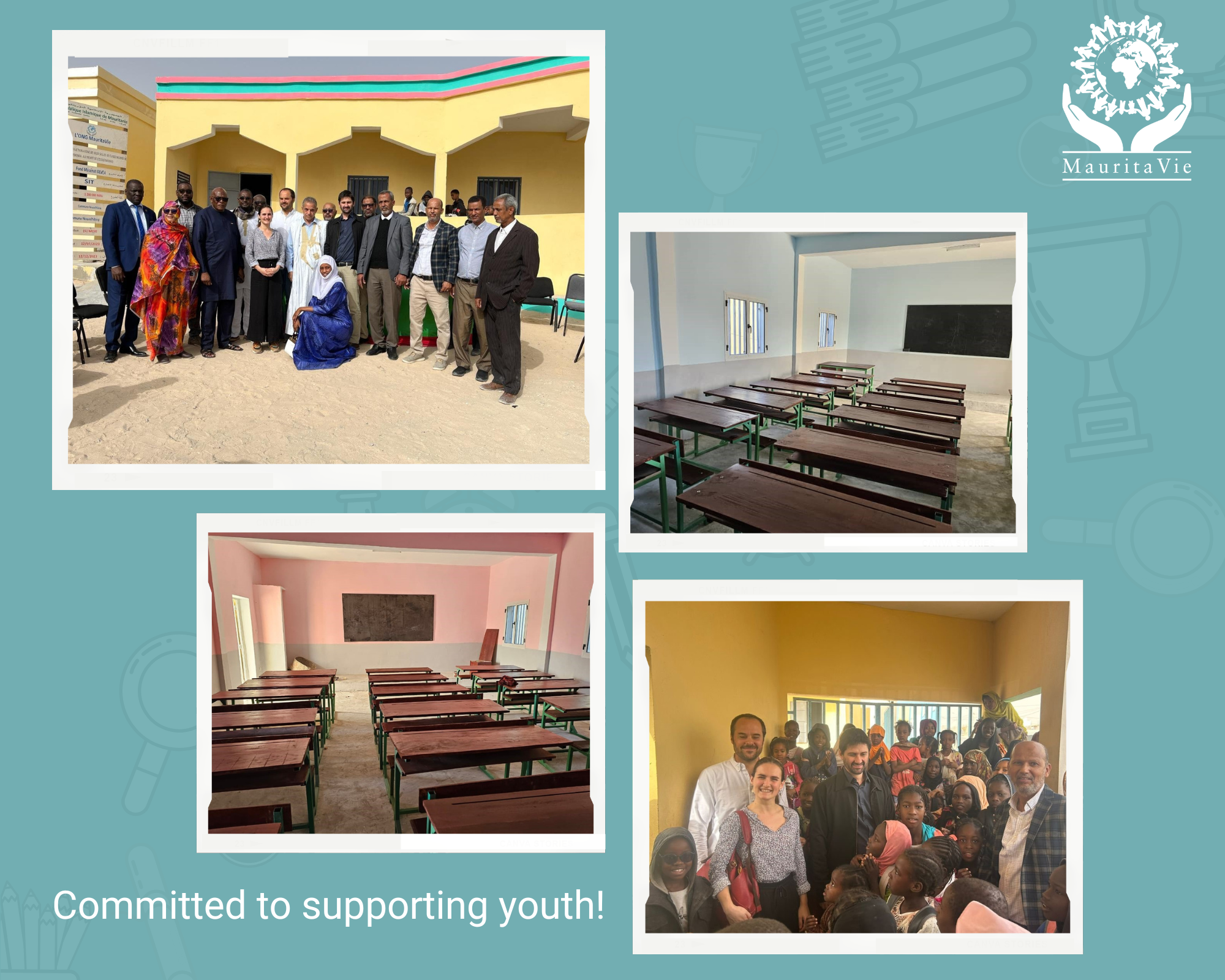 Inauguration classes Two classrooms in Nouadhibou